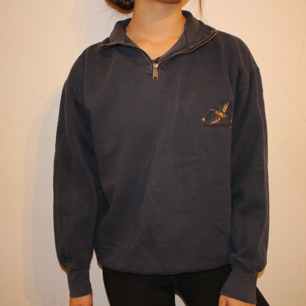 Vintage quarter zip